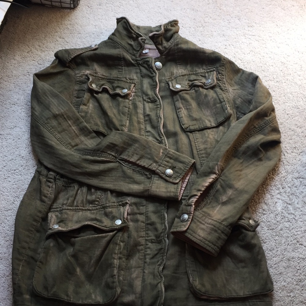 NWOT army green jacket